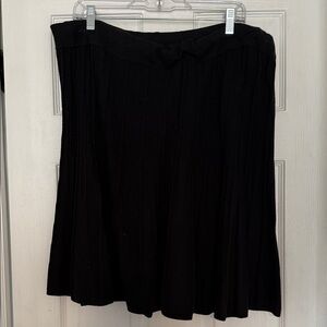 CAbi Black A-Line Skirt